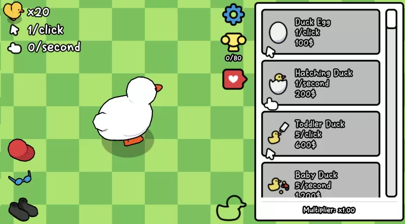 duck duck clicker 3d
